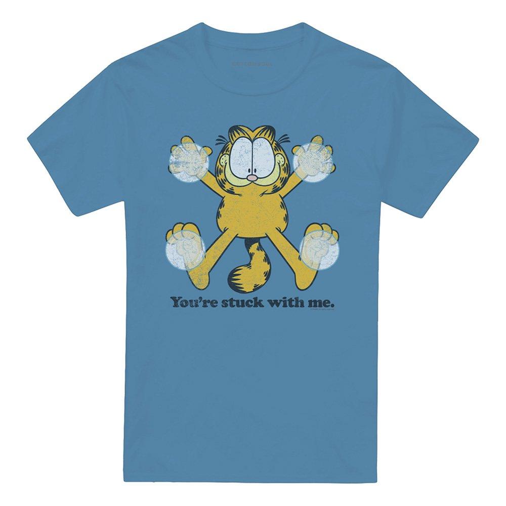 Blue - Garfield - Garfield Stuck T Shirt Carolina Blue - 4