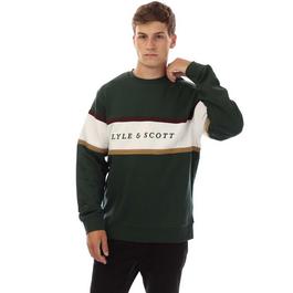 Lyle and Scott Volley Stripe Sweatshirt