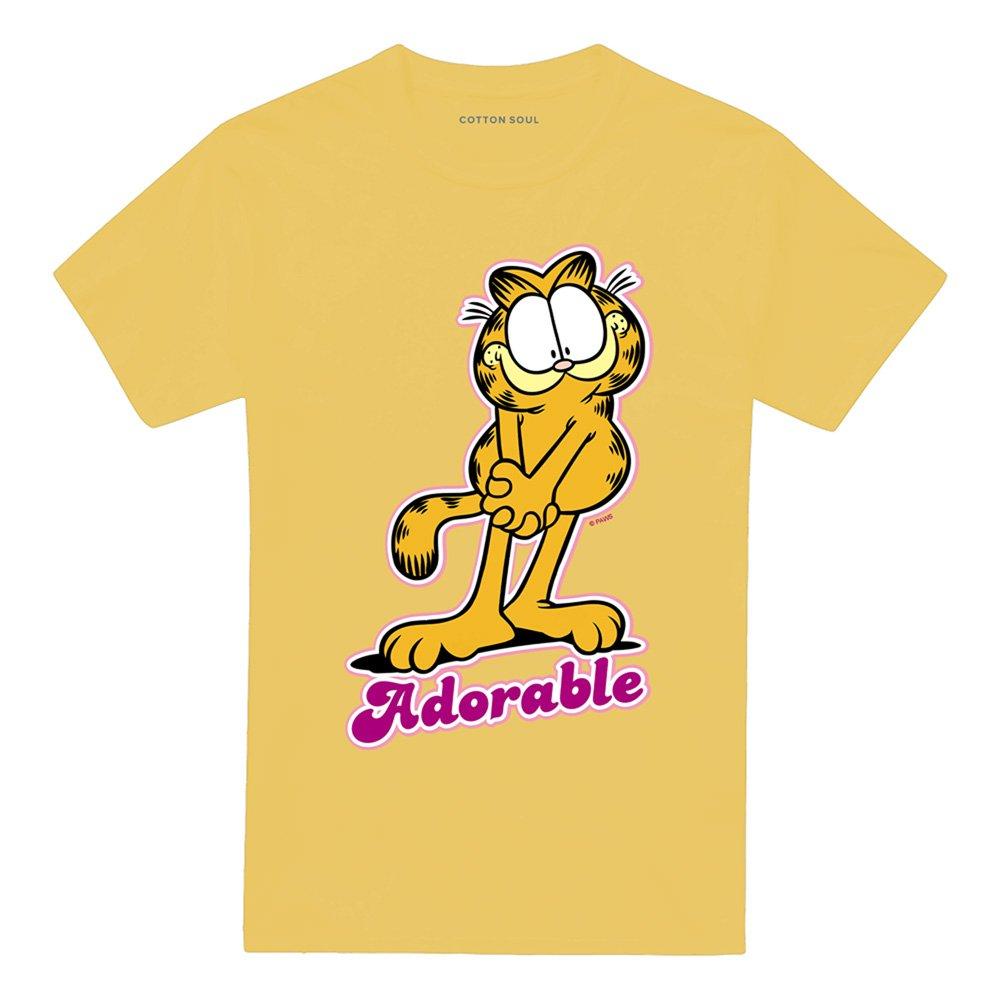 Yellow - Garfield - Garfield Adorable T Shirt Banana - 4