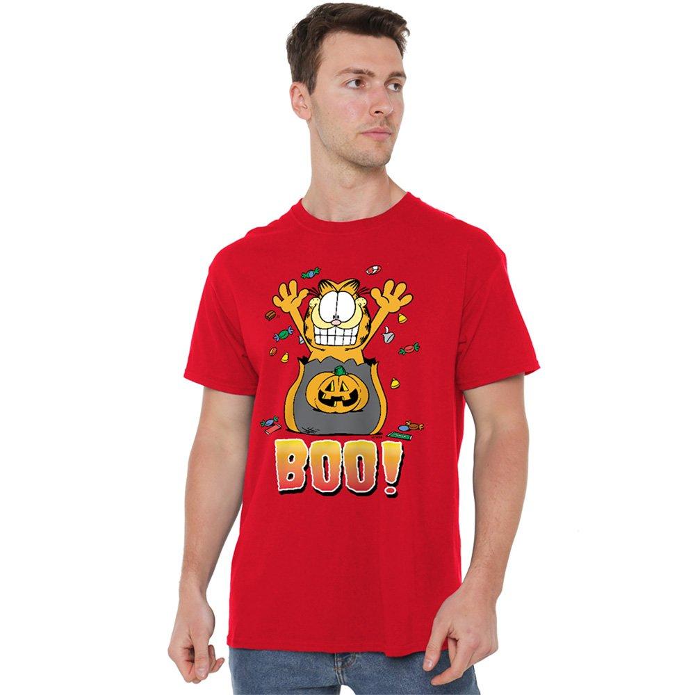 Red - Garfield - Garfield Boo! T Shirt Red - 1