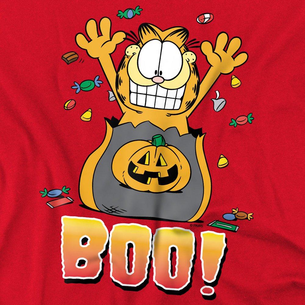 Red - Garfield - Garfield Boo! T Shirt Red - 2