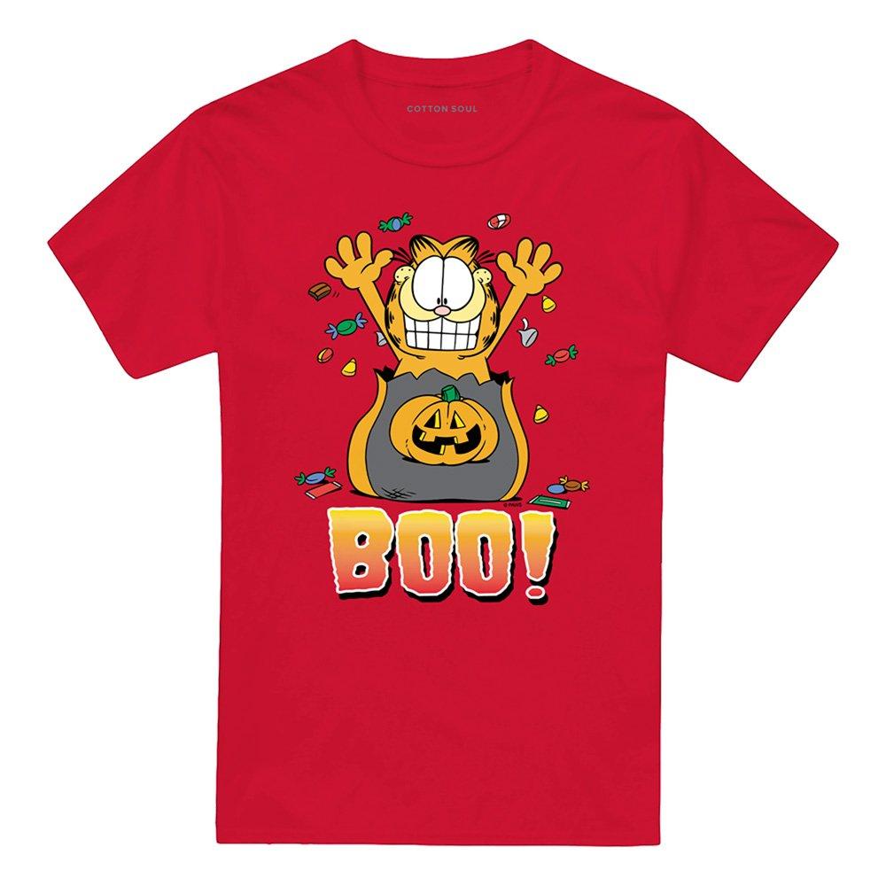 Red - Garfield - Garfield Boo! T Shirt Red - 4