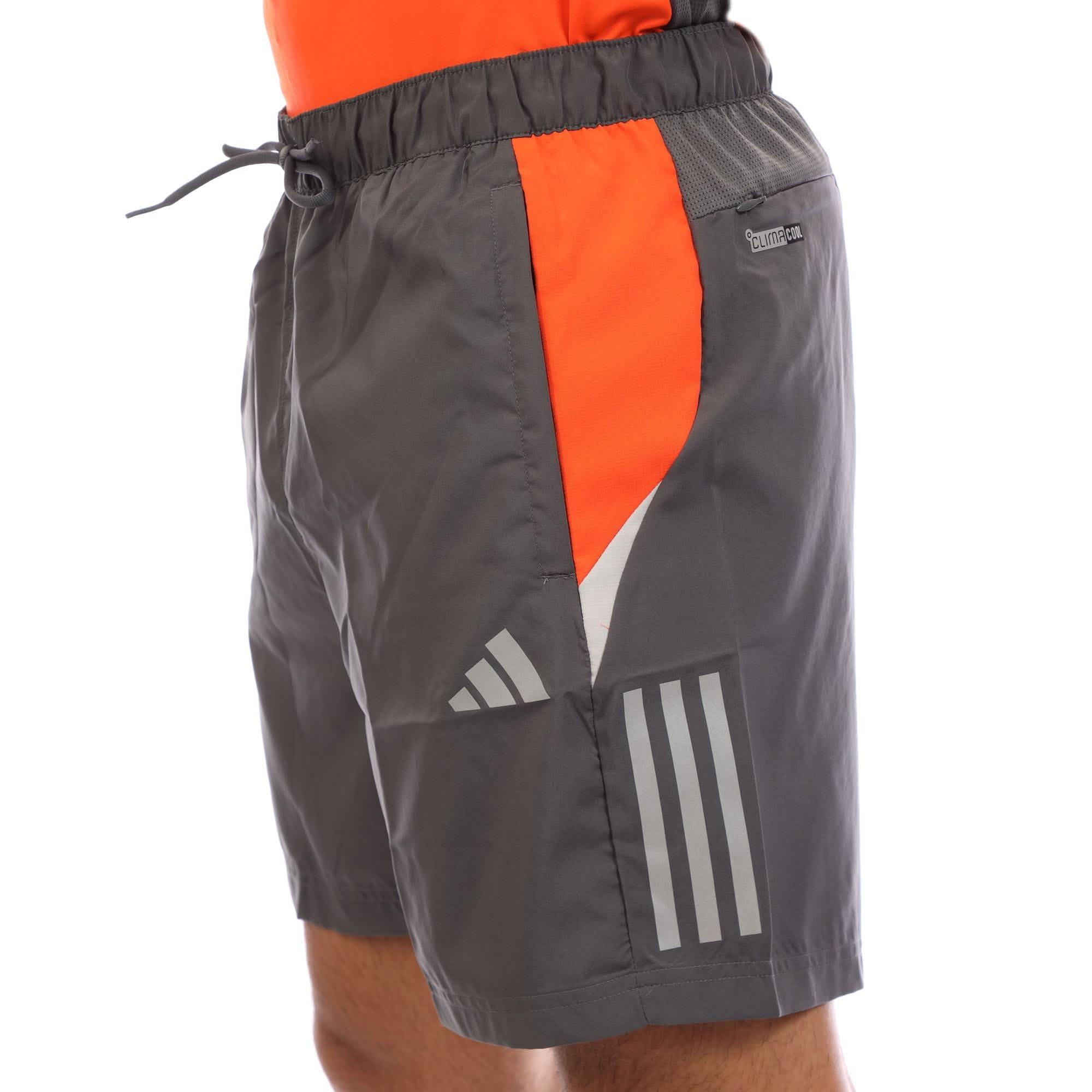 Grey - adidas - Tech Shorts - 2