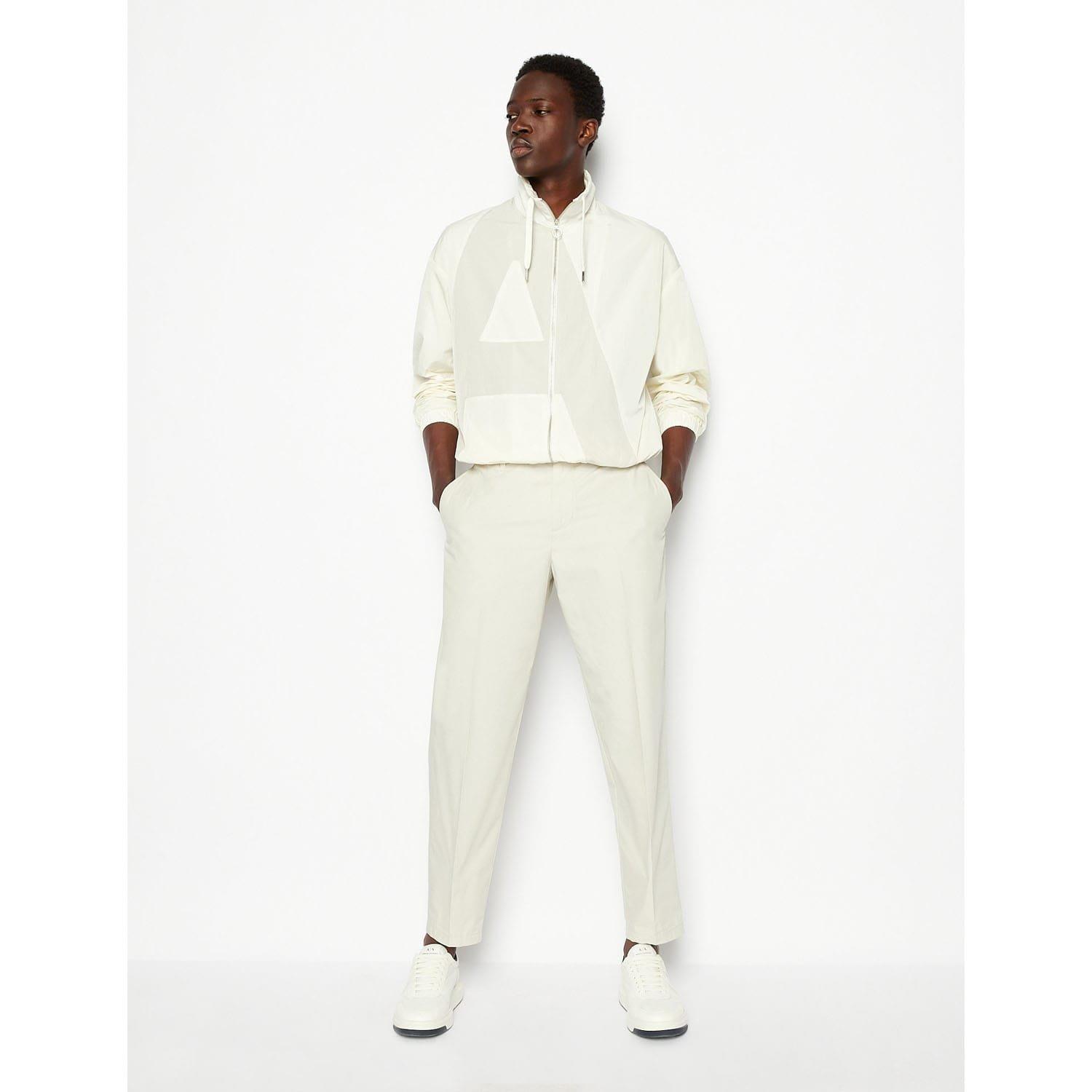 White - Armani Exchange - Trousers - 4