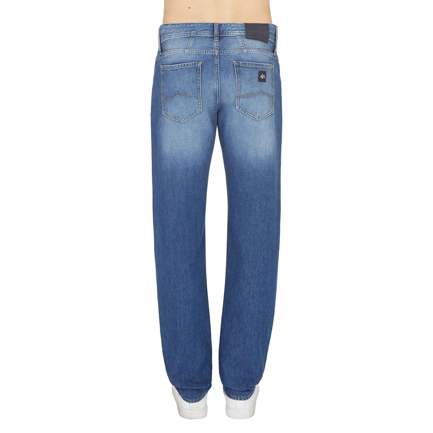 Indigo - Armani Exchange - J16 Straight-Fit Jeans - 2