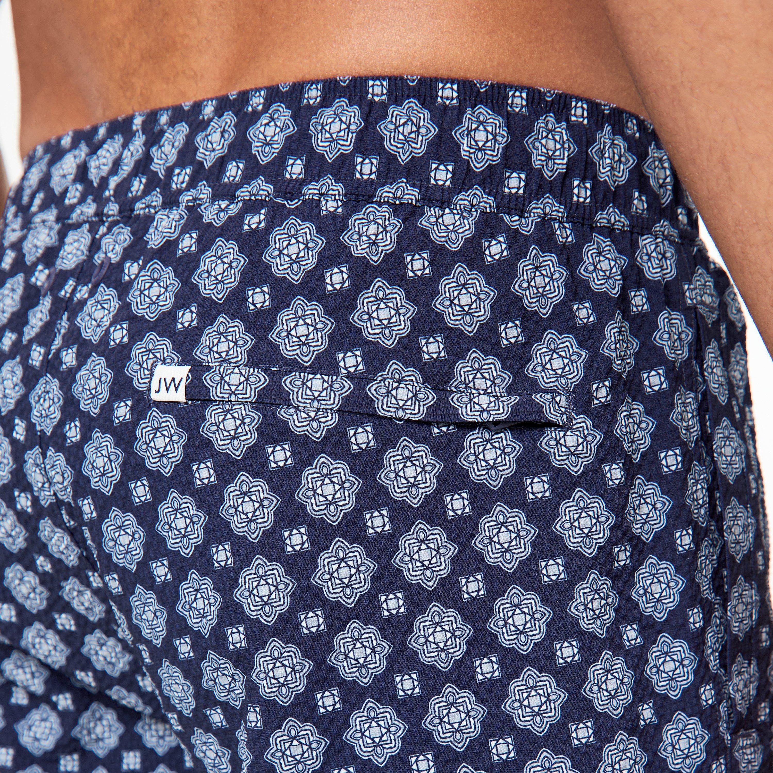 Navy - Jack Wills - Baroque Swim Shorts - 3