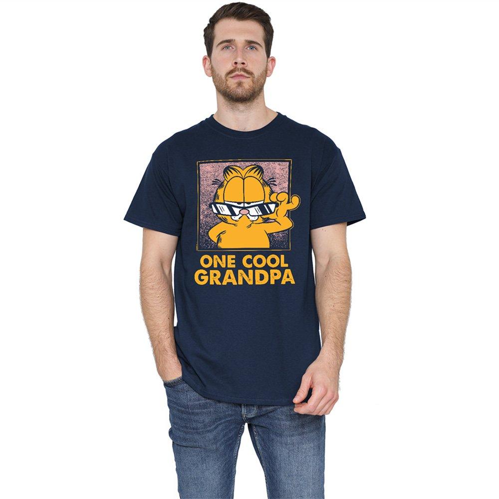 Navy - Garfield - Garfield FatherS Day One Cool Grandpa T Shirt Na - 1