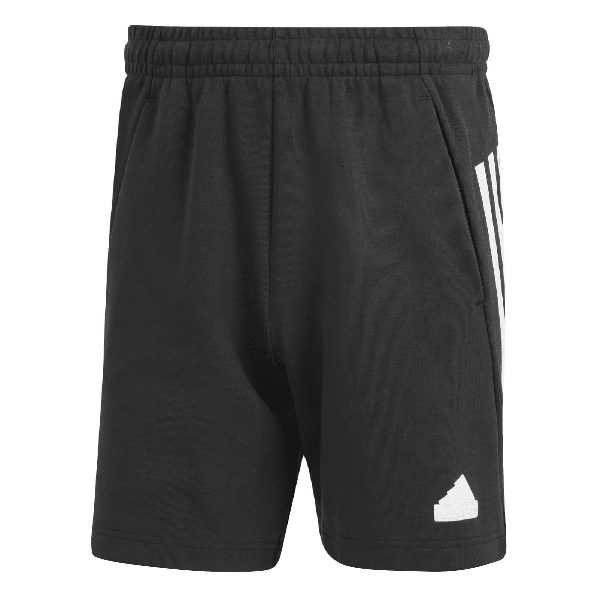 Crna - adidas - Future Icons 3-Stripes Shorts - 3