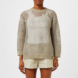 Valentino Openwork Sweater