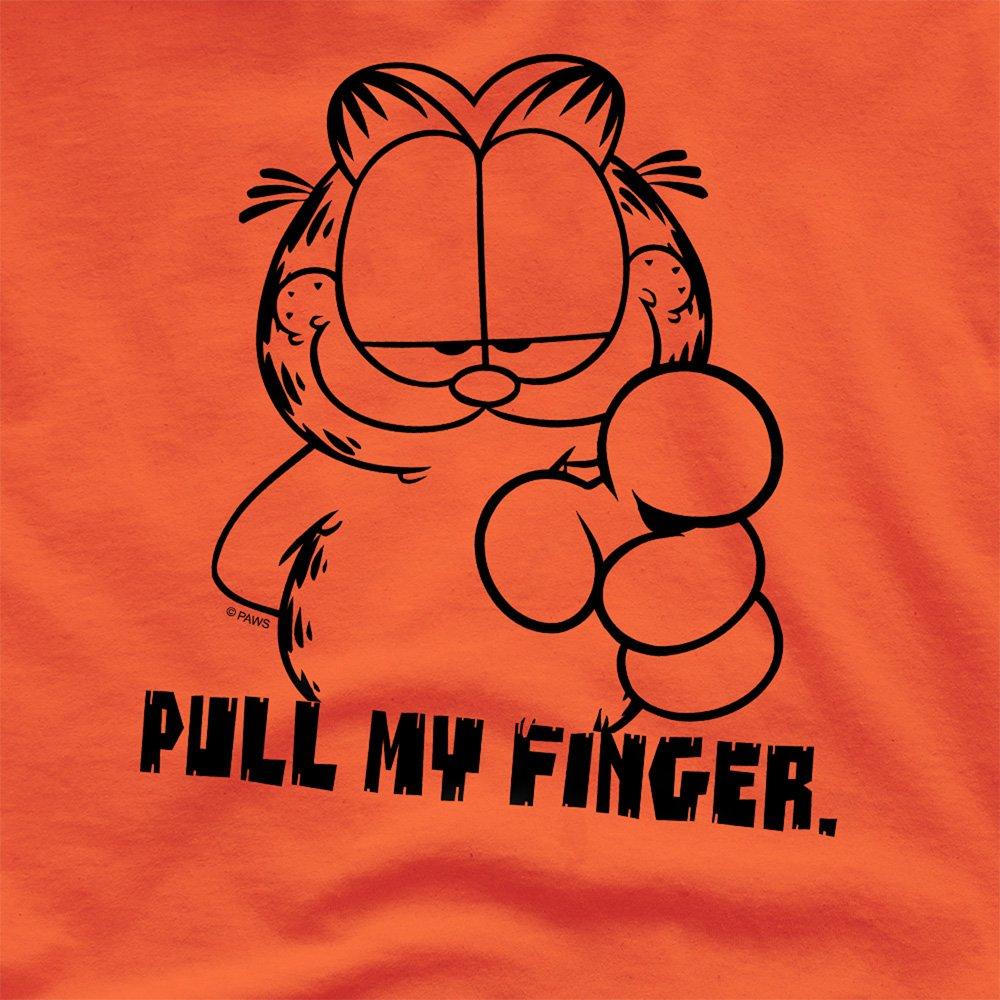 Orange - Garfield - Garfield Pull My Finger T Shirt Orange - 2