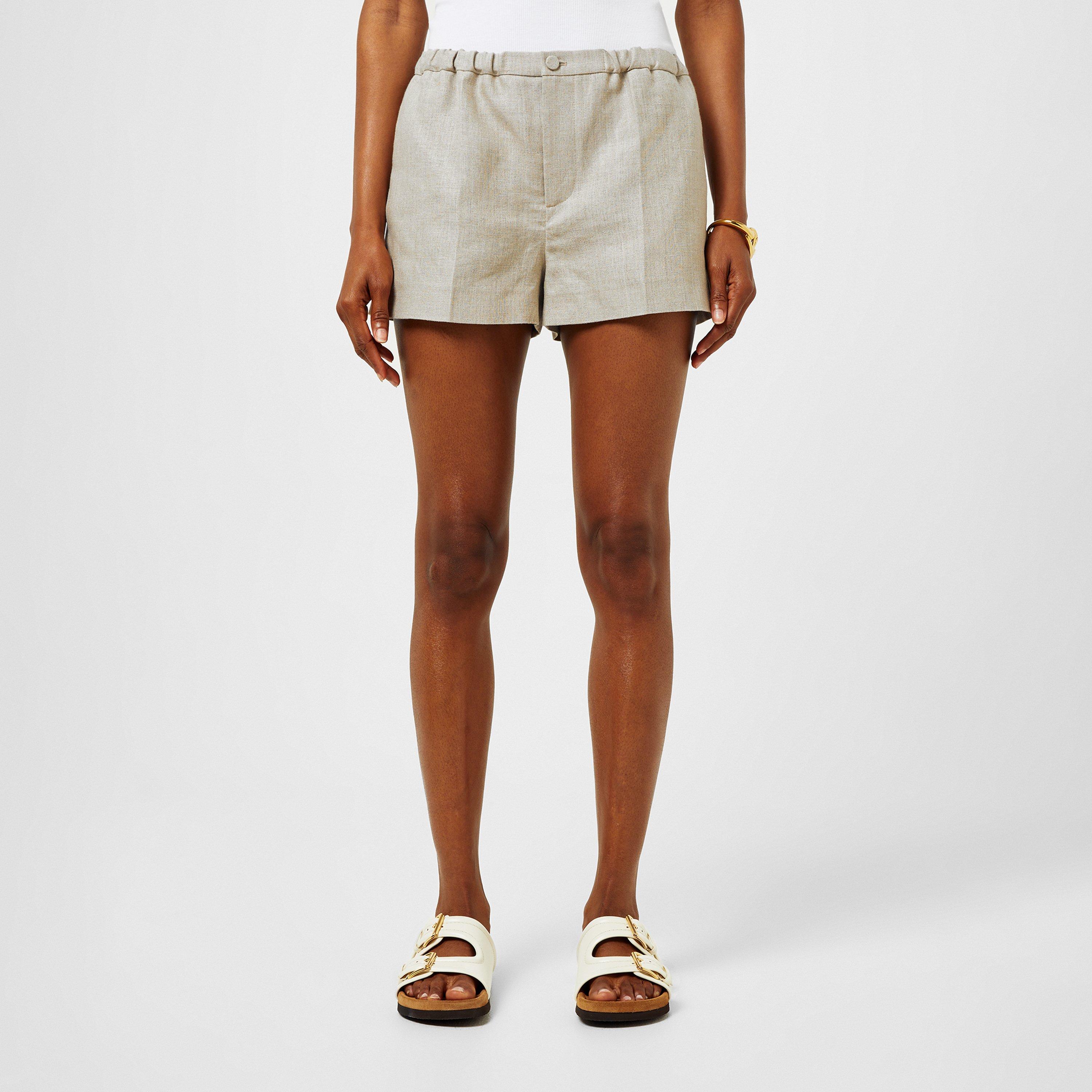 Valentino Linen Shorts