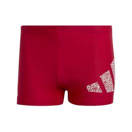 adidas Branded Boxer Swim Shorts