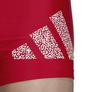 Écarlate/Blanc - adidas - Branded Boxer Swim Shorts - 5