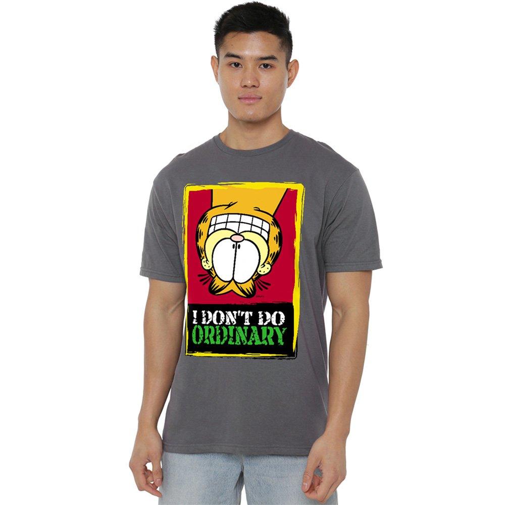 Garfield Men's I Dont Do Ordinary T Shirt Charcoal - Grey - XXL