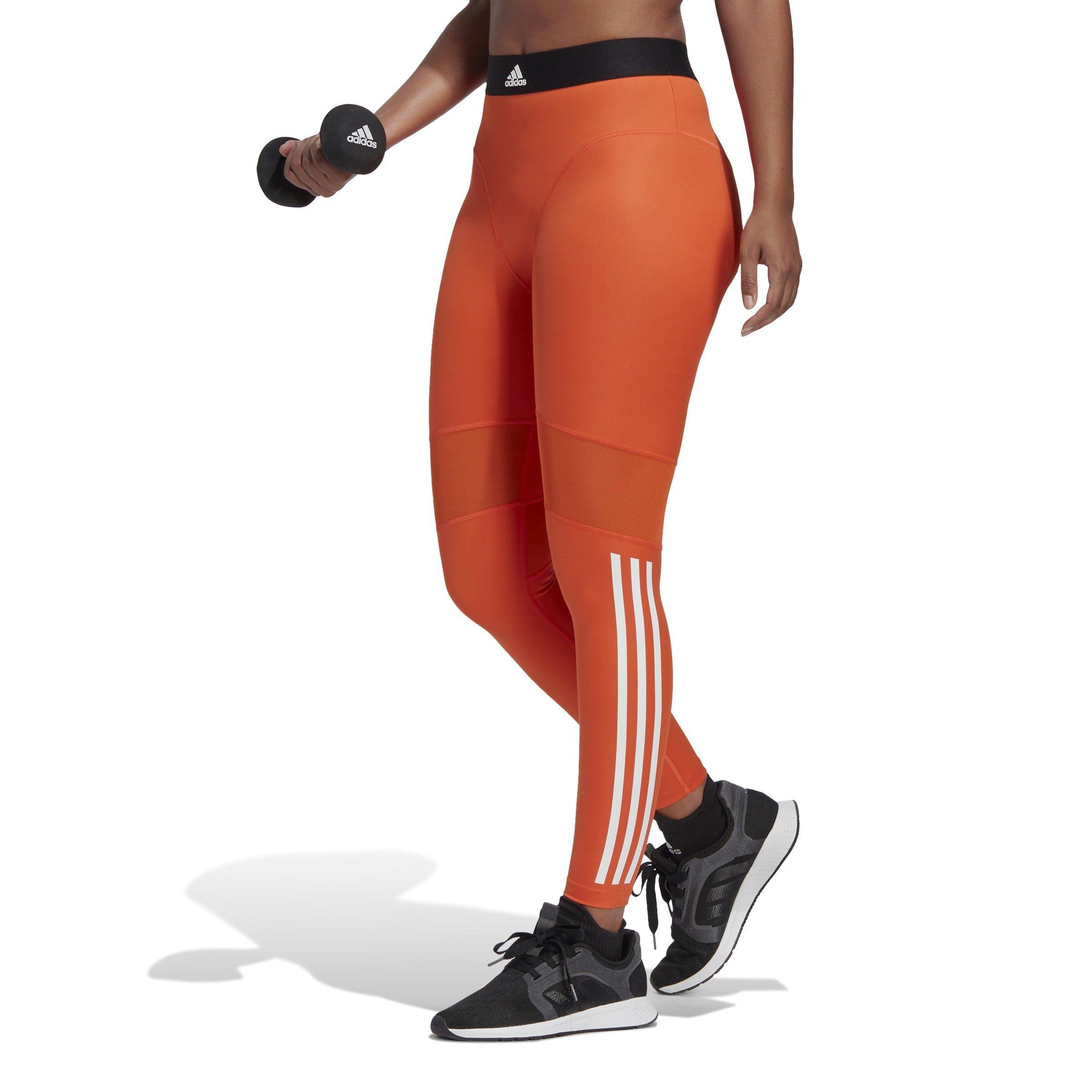 Adidas orange tights best sale