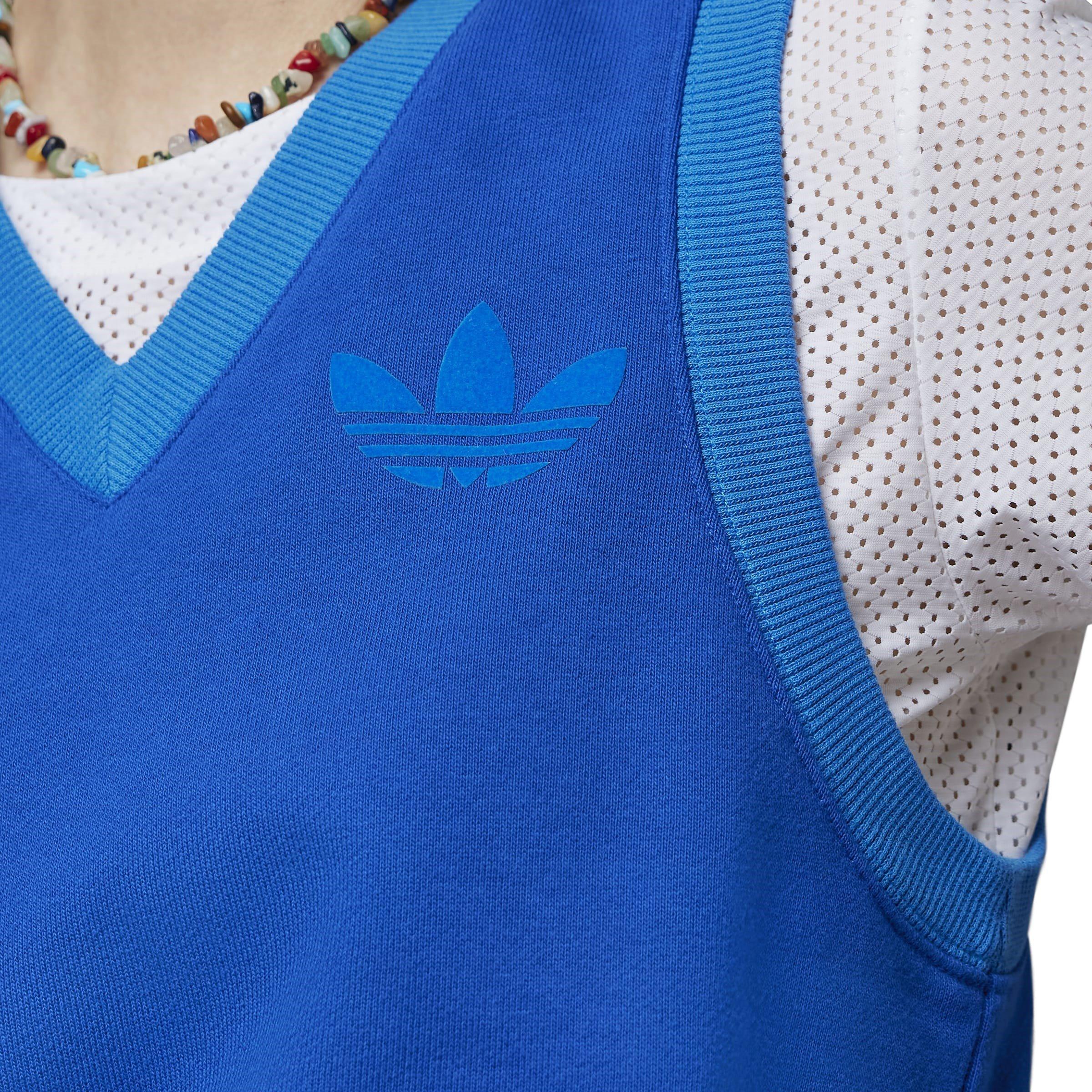 Blue - adidas Originals - Adicolor 70s Sweater Vest Womens - 14