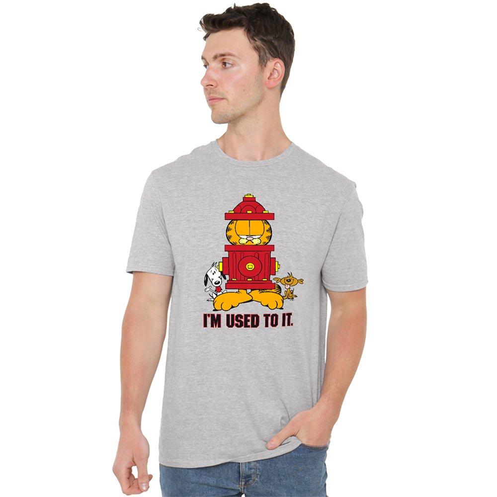 Grey - Garfield - Garfield Im Used To It T Shirt Athletic Heather - 1