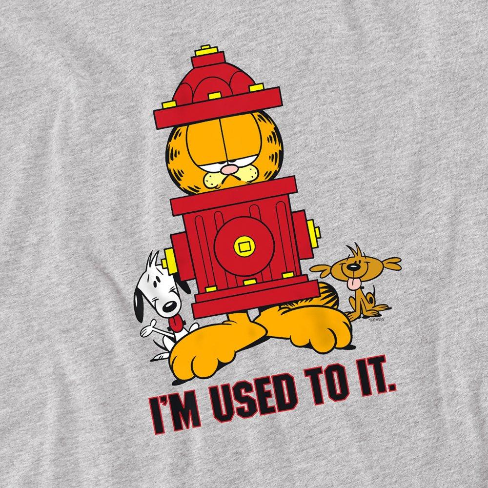 Grey - Garfield - Garfield Im Used To It T Shirt Athletic Heather - 2