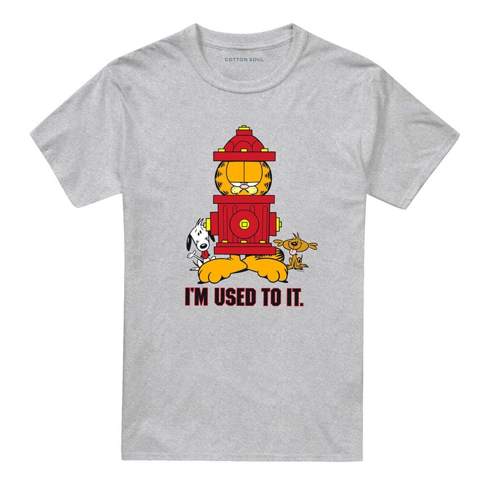 Grey - Garfield - Garfield Im Used To It T Shirt Athletic Heather - 4