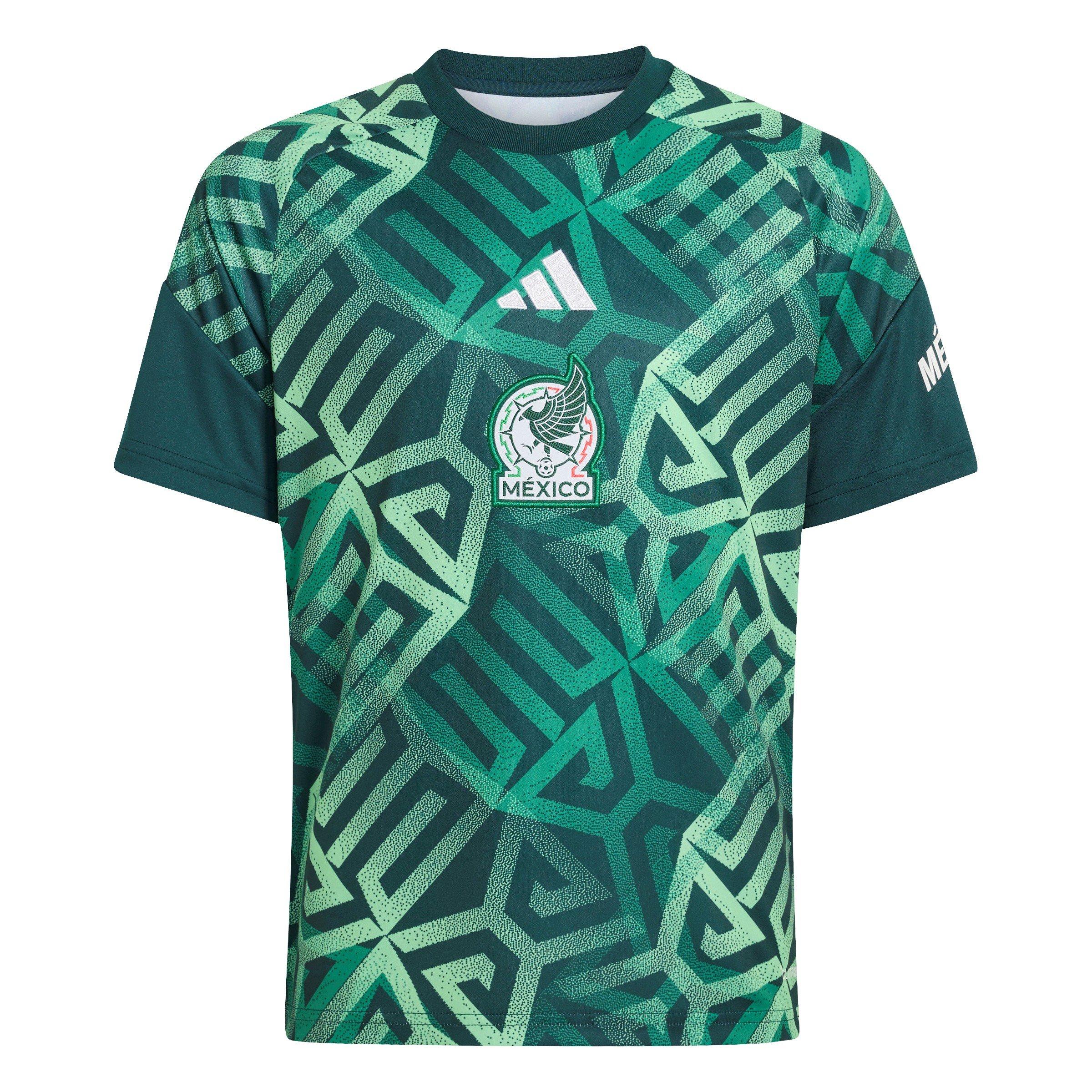 Verde/Blanco - adidas - Kids' Mexico Short Sleeve T-Shirt - 1