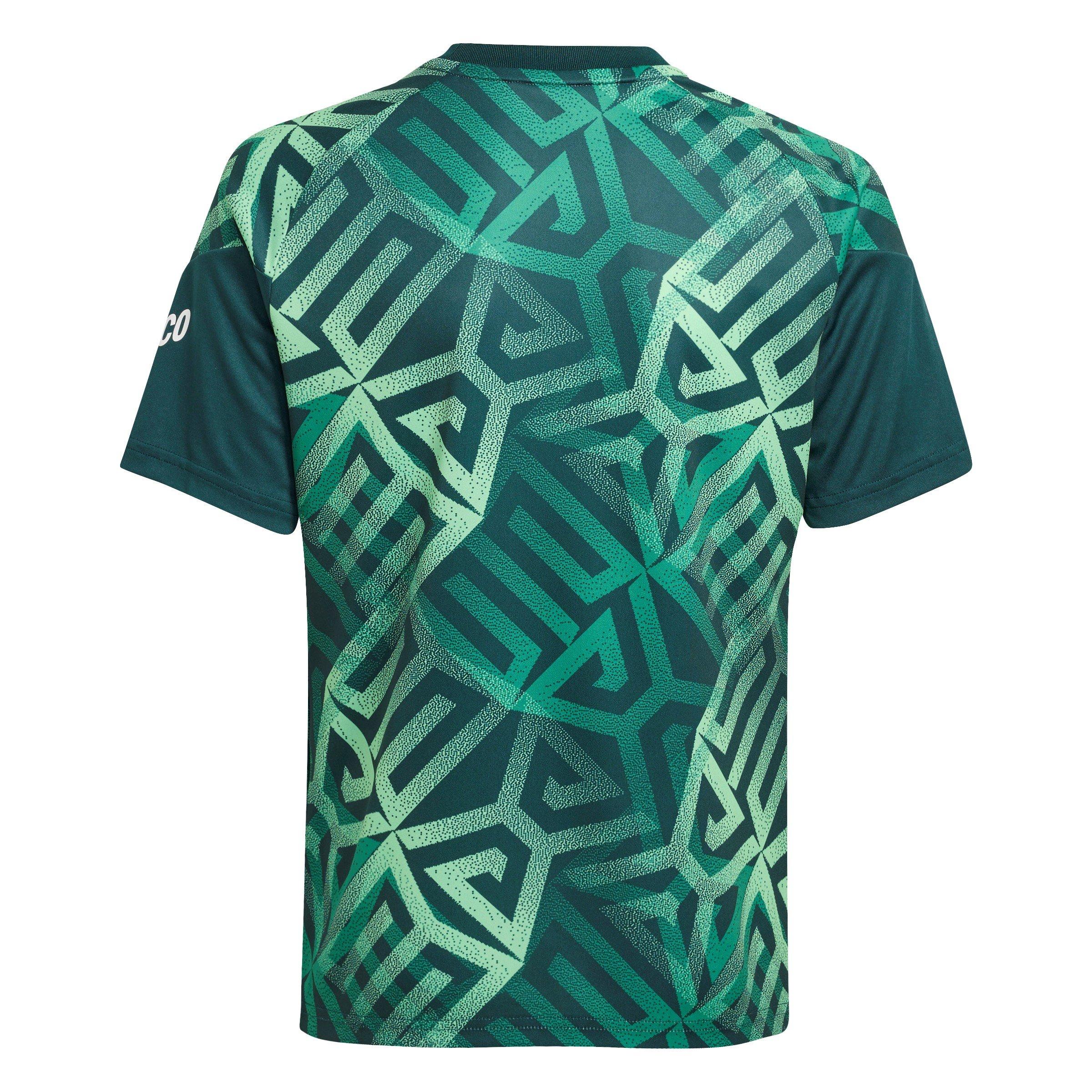 Verde/Blanco - adidas - Kids' Mexico Short Sleeve T-Shirt - 2