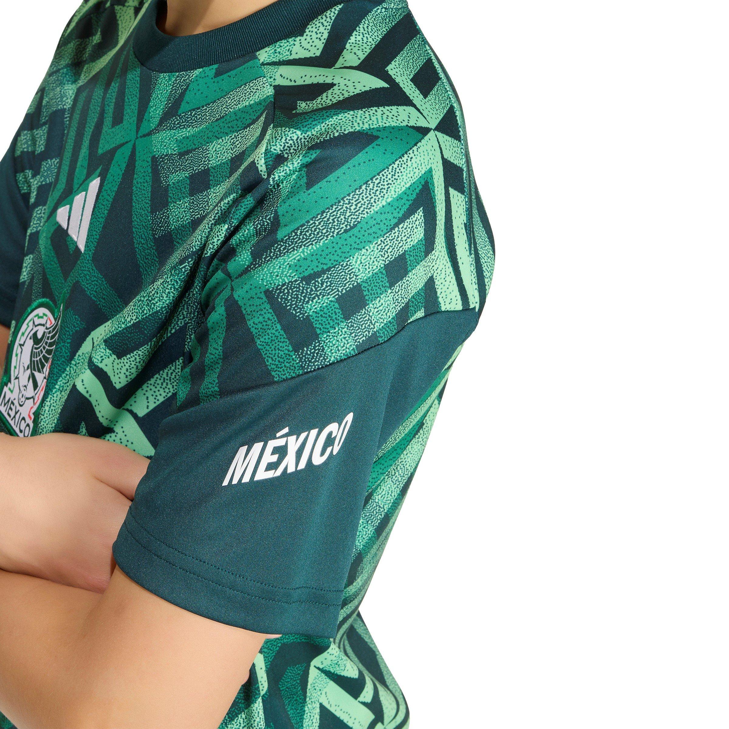 Verde/Blanco - adidas - Kids' Mexico Short Sleeve T-Shirt - 9