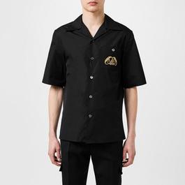 Alexander McQueen Seal Logo Bowling Shirt