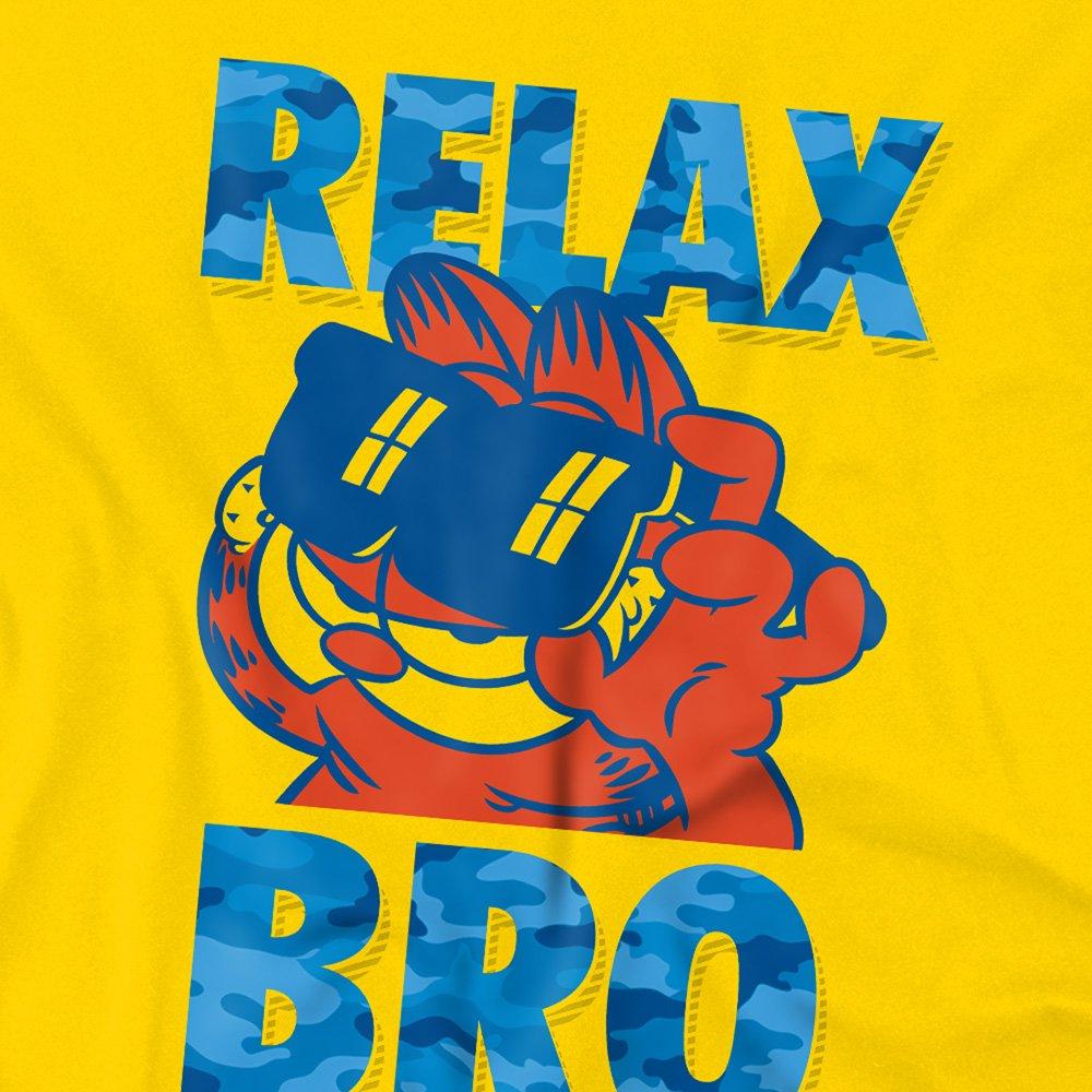 Yellow - Garfield - Garfield Relax Bro T Shirt Yellow - 2