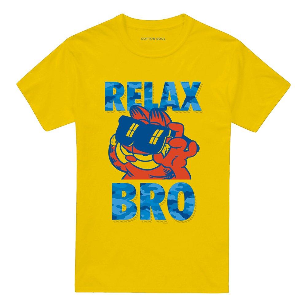 Yellow - Garfield - Garfield Relax Bro T Shirt Yellow - 4