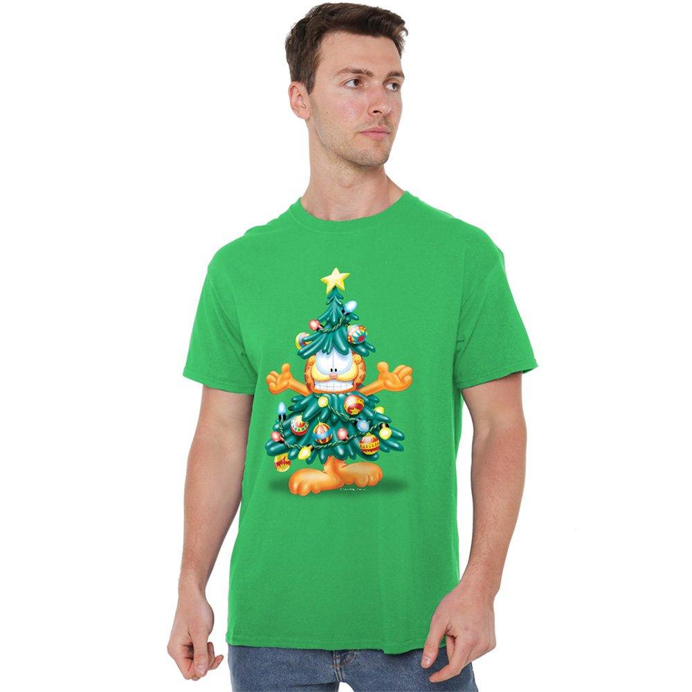 Green - Garfield - Garfield Tree T Shirt Kelly Green - 1