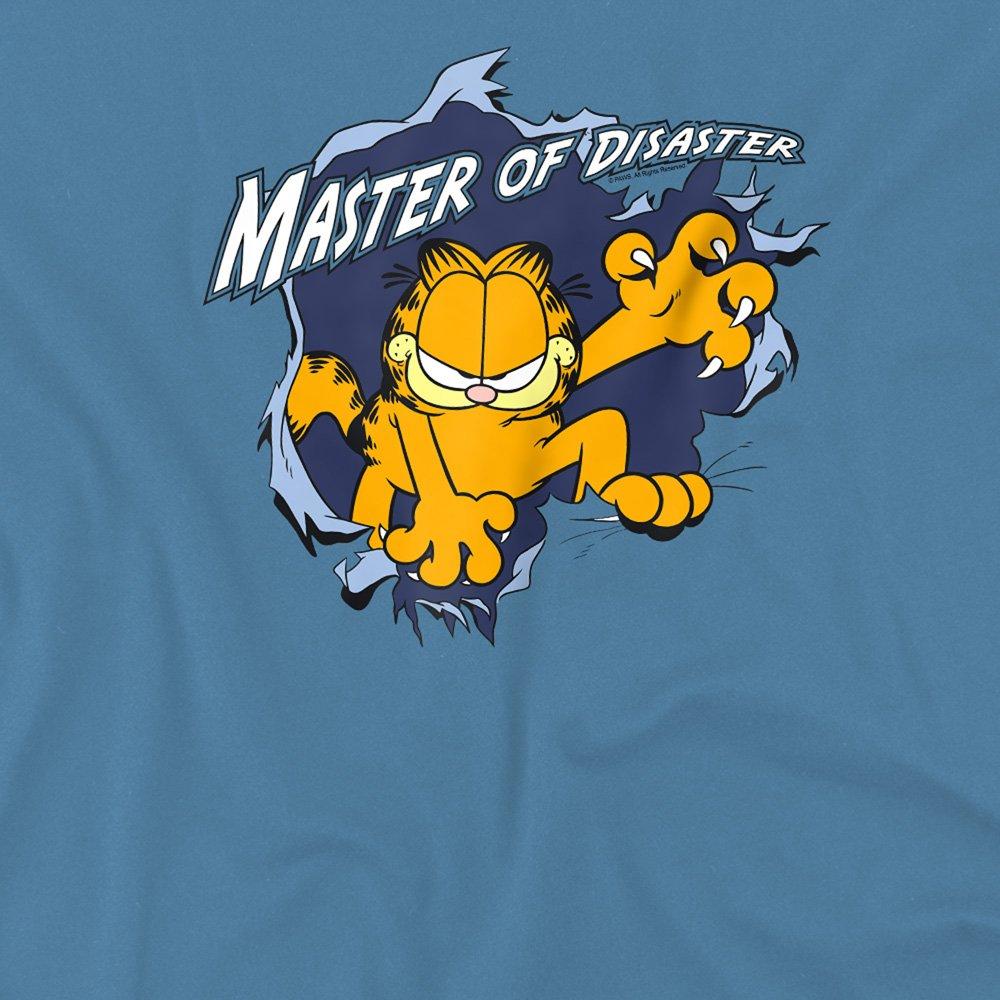 Blue - Garfield - Garfield Master Of Disaster T Shirt Carolina Blue - 2