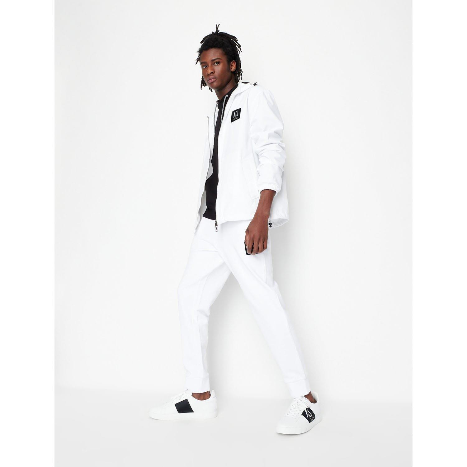 White - Armani Exchange - Trousers - 4