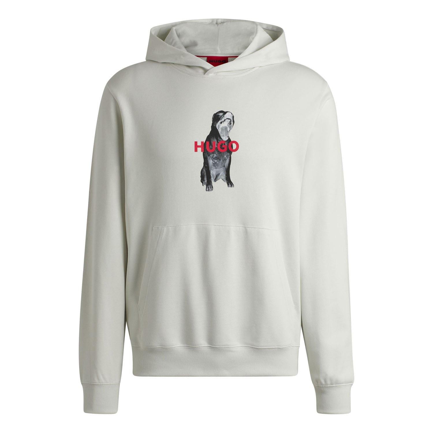 Natural - Hugo - Dartchon Animal Graphic Hoodie - 4