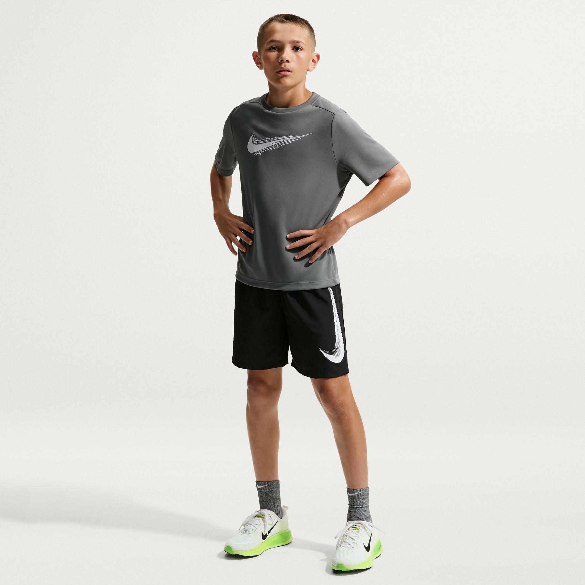 Black - Nike - Nike LG Shorts Jn63 - 7