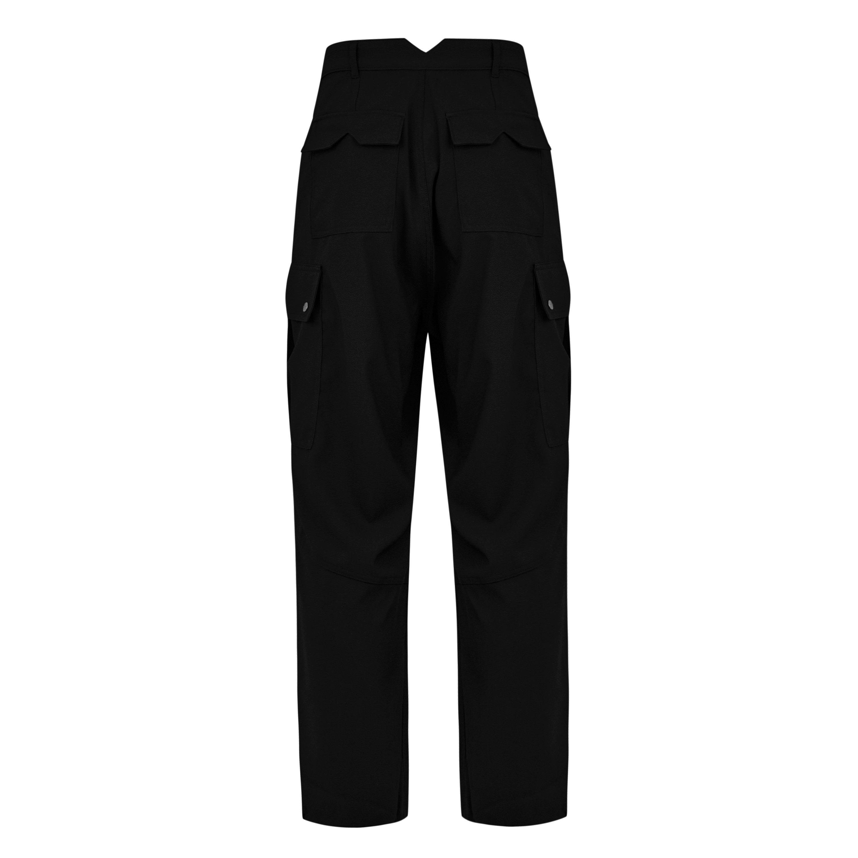 Black - Rhude - Men's Parachute Pants - 2