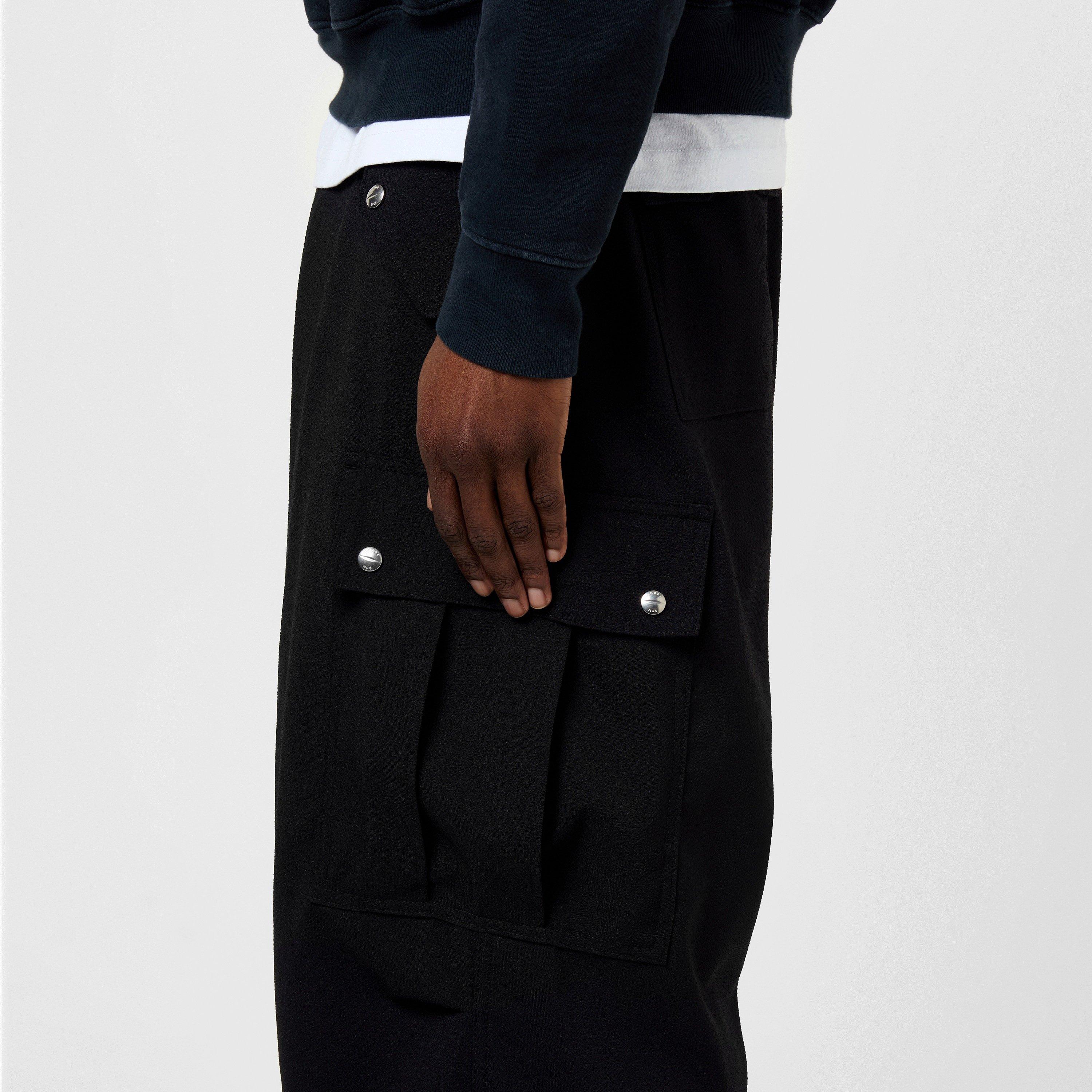 Black - Rhude - Men's Parachute Pants - 6