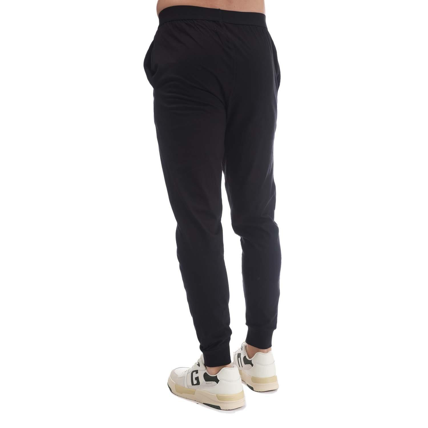 Black - Nicce - Oren Cuffed Lounge Pant - 2