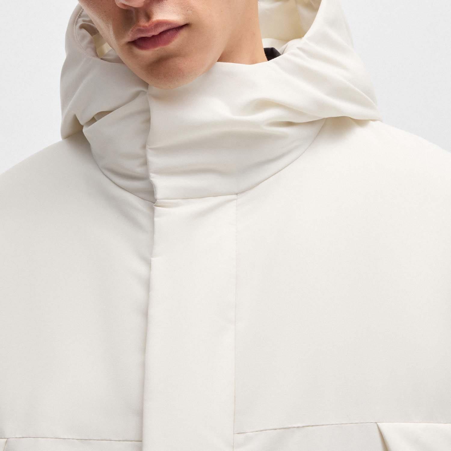 Natural - Hugo - Mandev Water Repellent Parka Jacket - 4