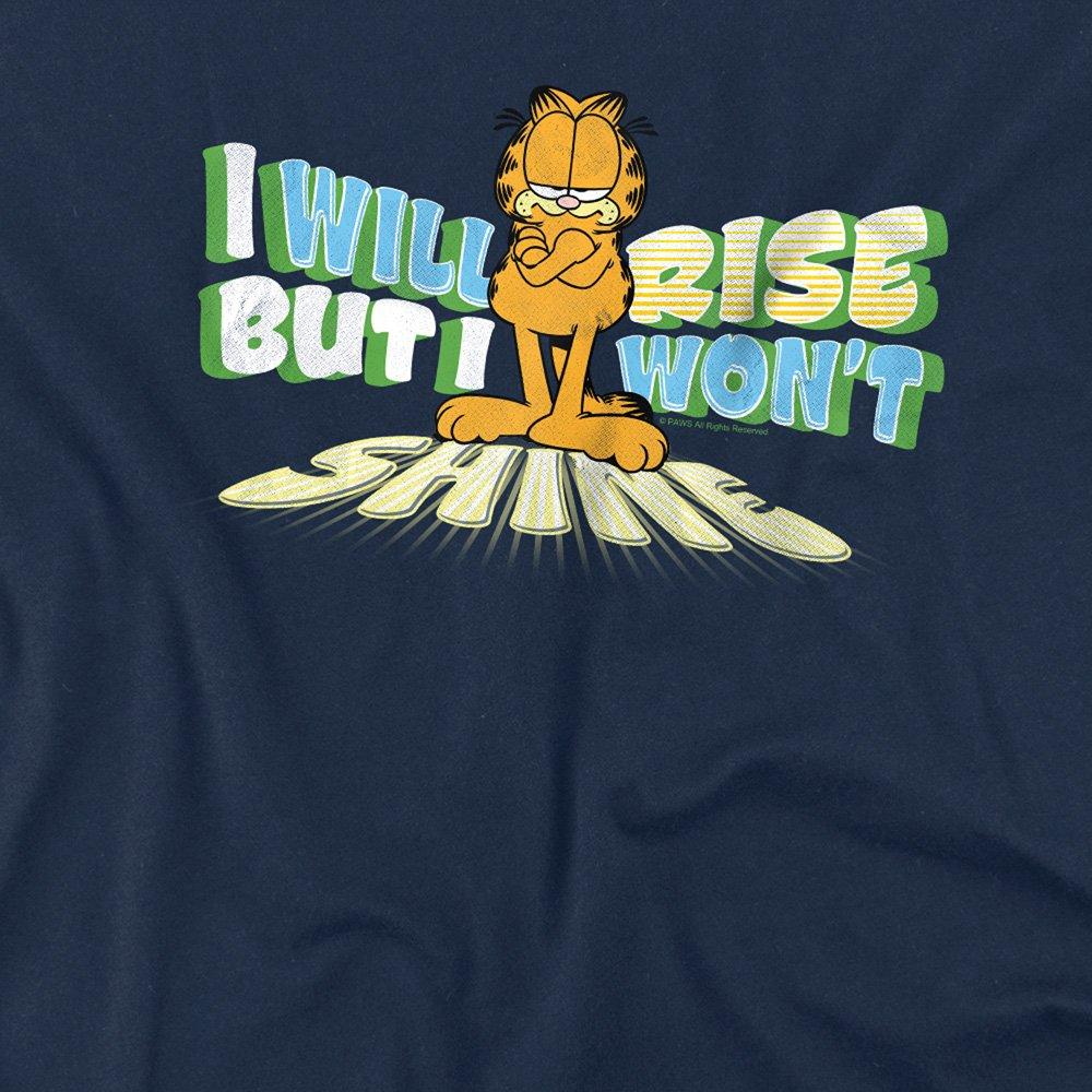 Navy - Garfield - Garfield Rise Not Shine T Shirt Navy - 2