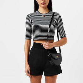 Prada Striped Crop Top