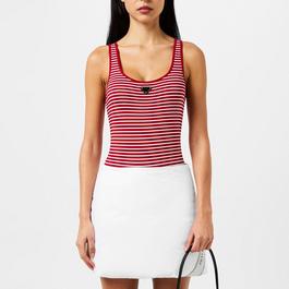 Prada Striped Bodysuit