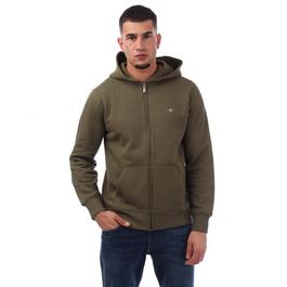 Gant Shield Logo Full Zip Hoodie