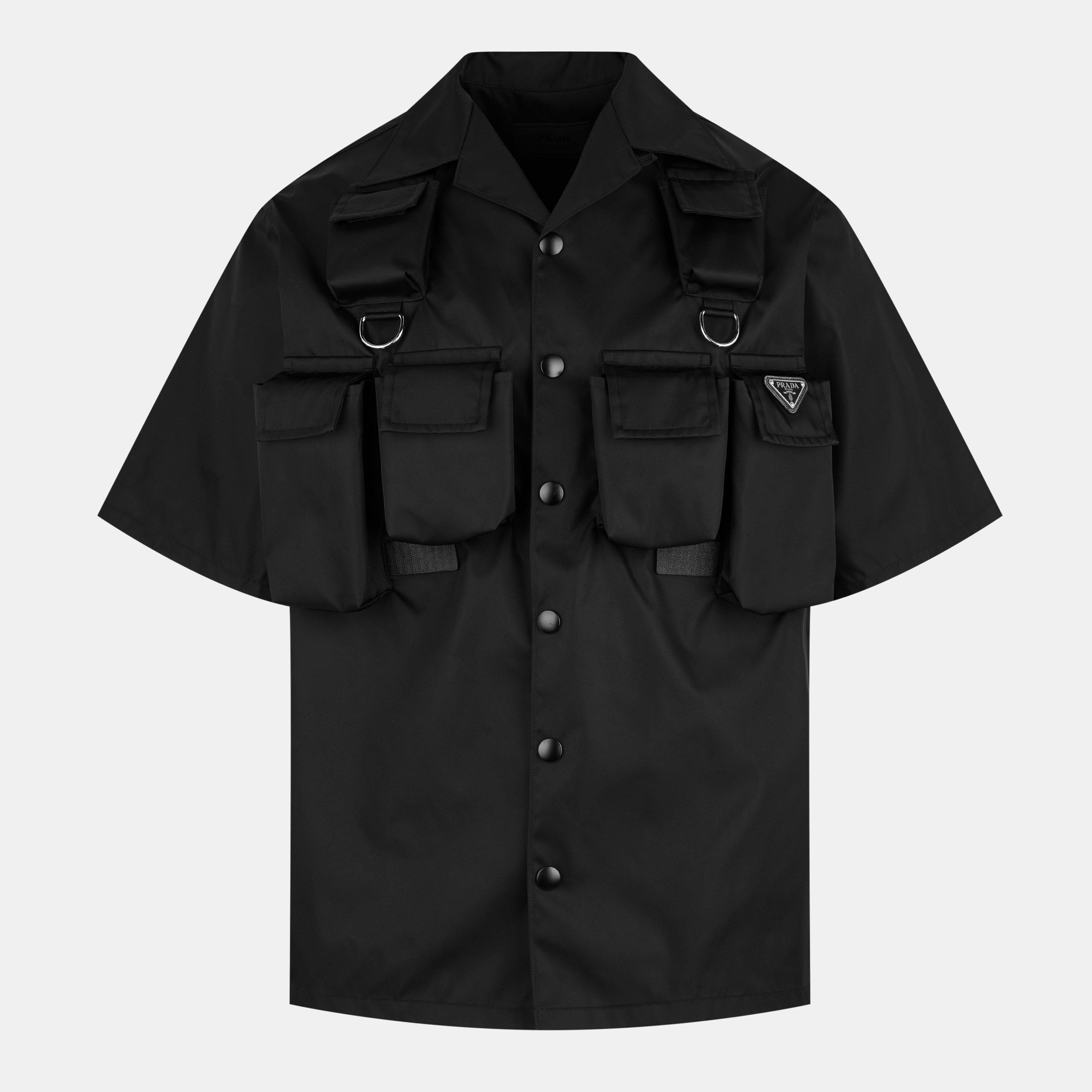 Prada Short-Sleeved Re-Nylon Shirt