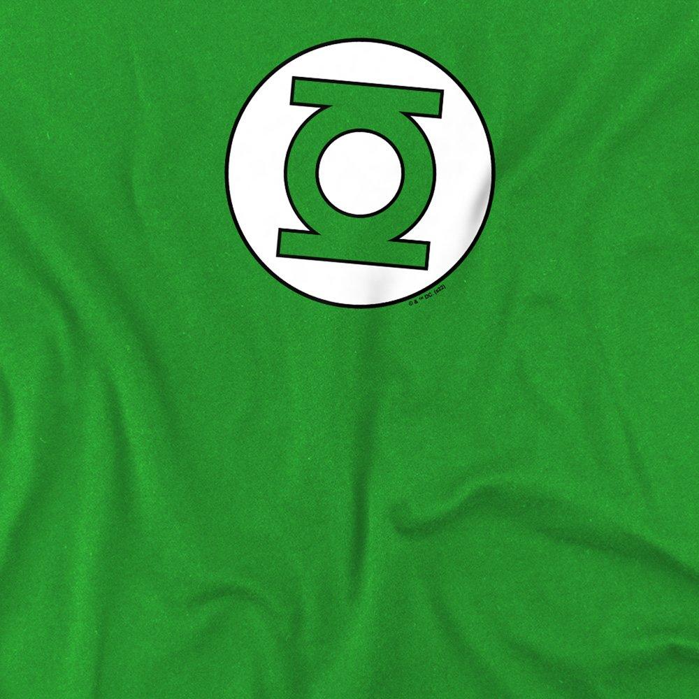 Bright Green - DC Comics - DC Comics Green Lantern Circle Cotton T-Shirt Brig - 2