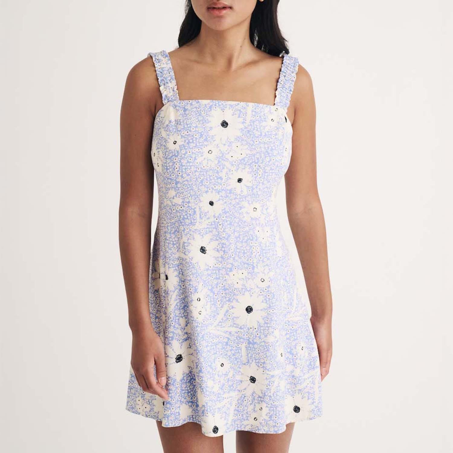 Blue - Nobodys Child - Kitty Floral Mini Dress - 5