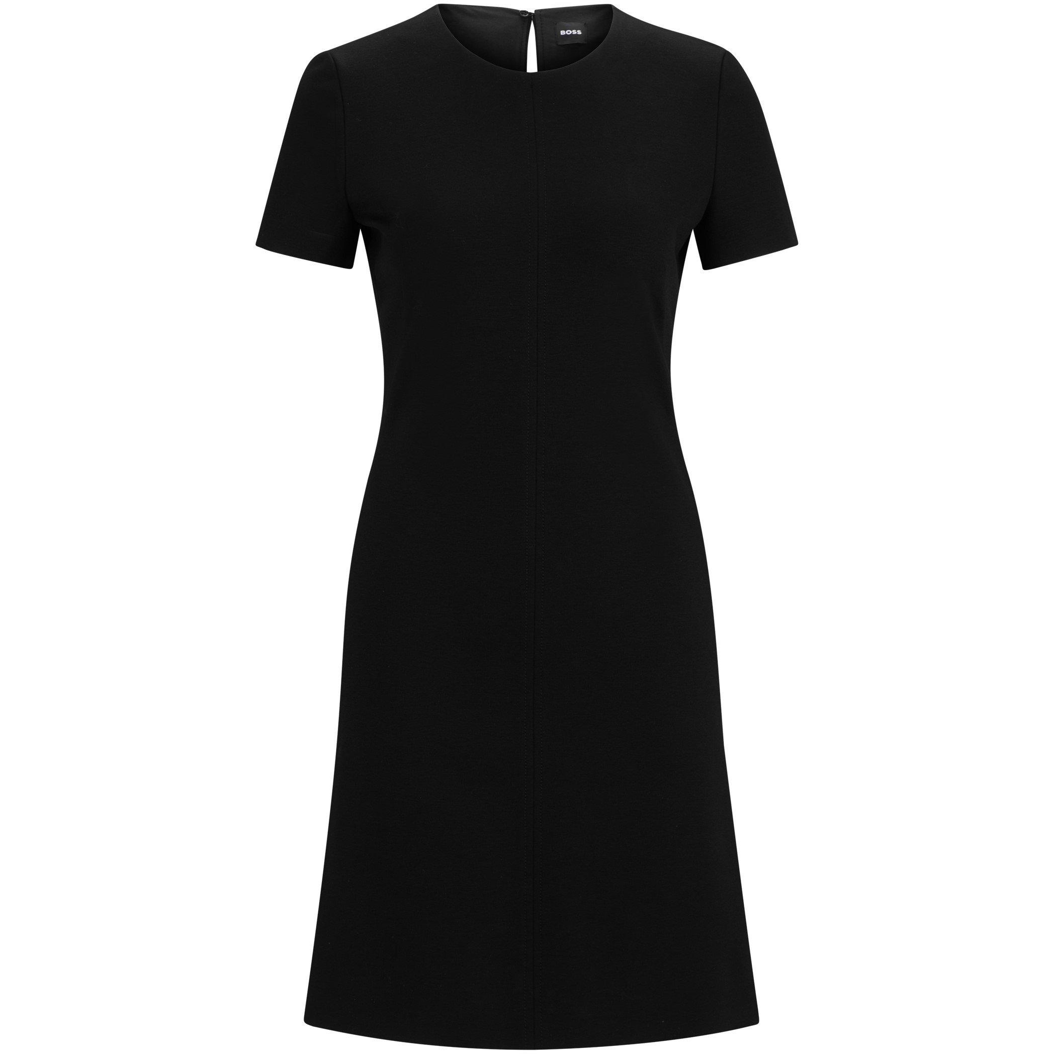Black - Boss - Women's Donalara A-Line Midi Dress - 5