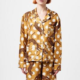 Amiri Leopard Pyjama Shirt