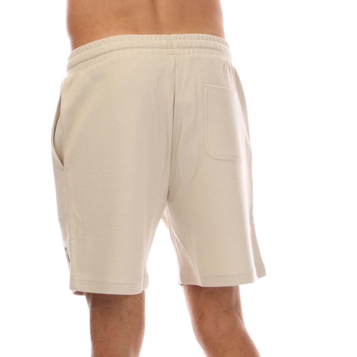 Cream - Lyle and Scott - Crest Sweat Shorts - 2