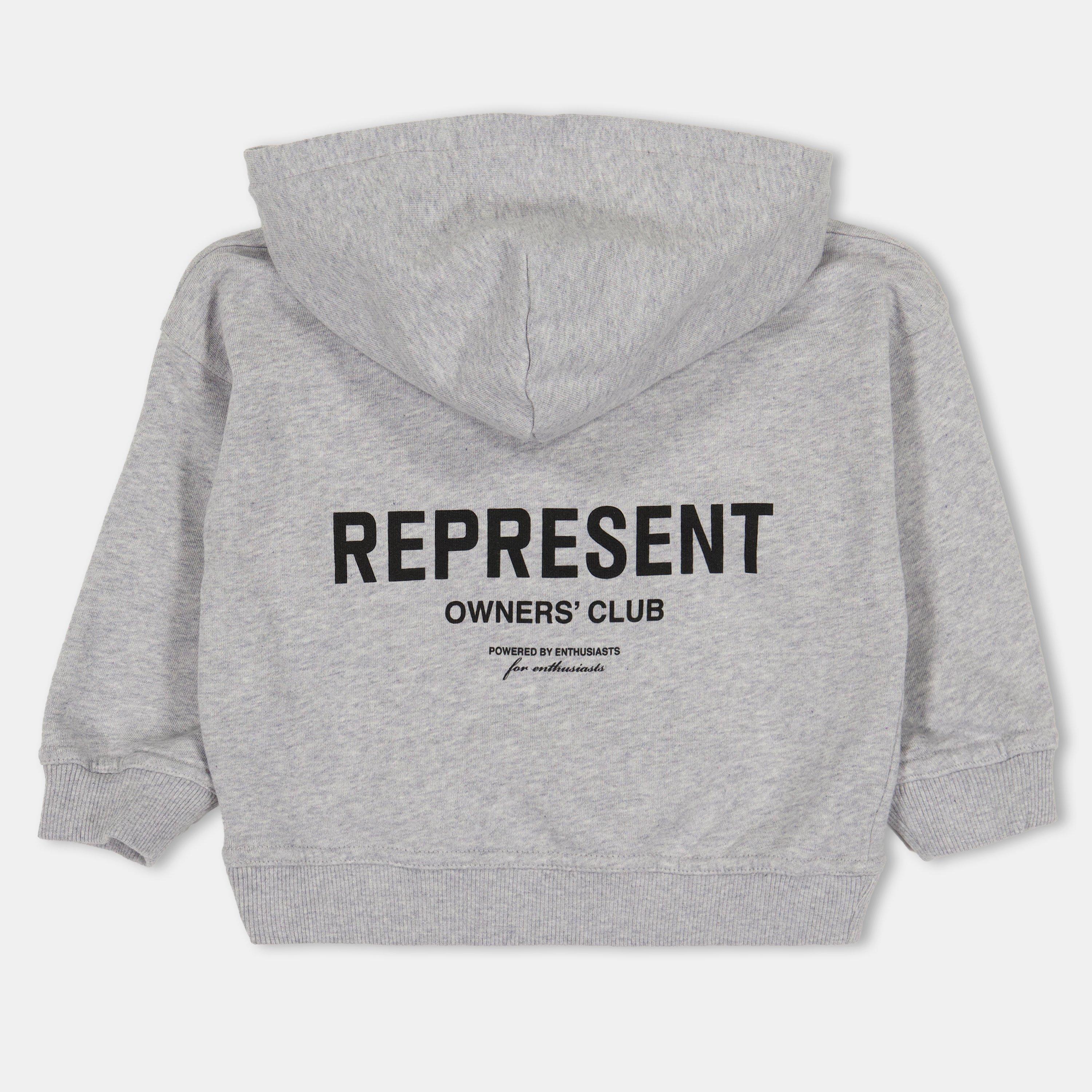 Ash Grey - Represent - Infants Mini Owners Club Hoodie - 2