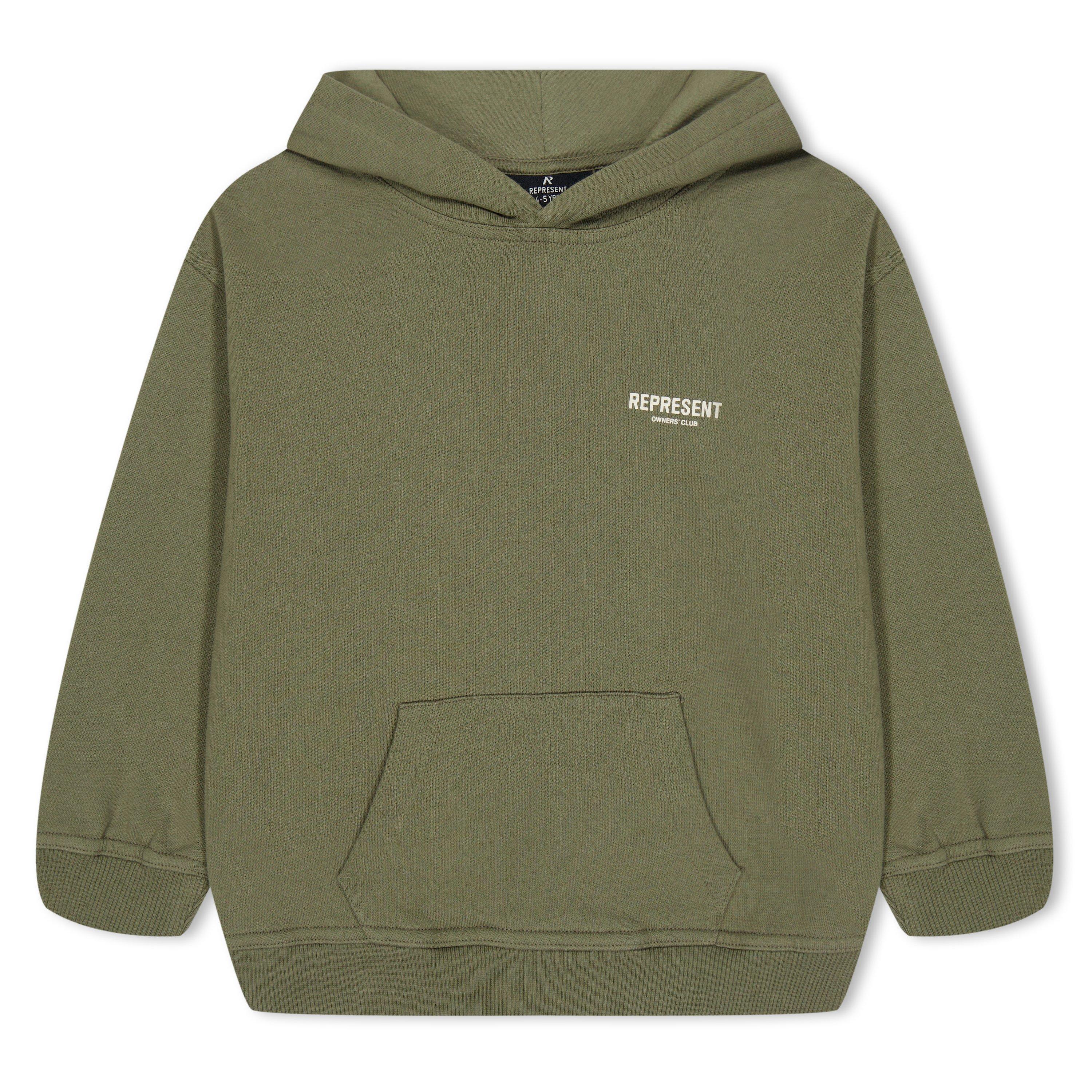 Represent Infants Mini Owners Club Hoodie - Olive - Size 4-5Y